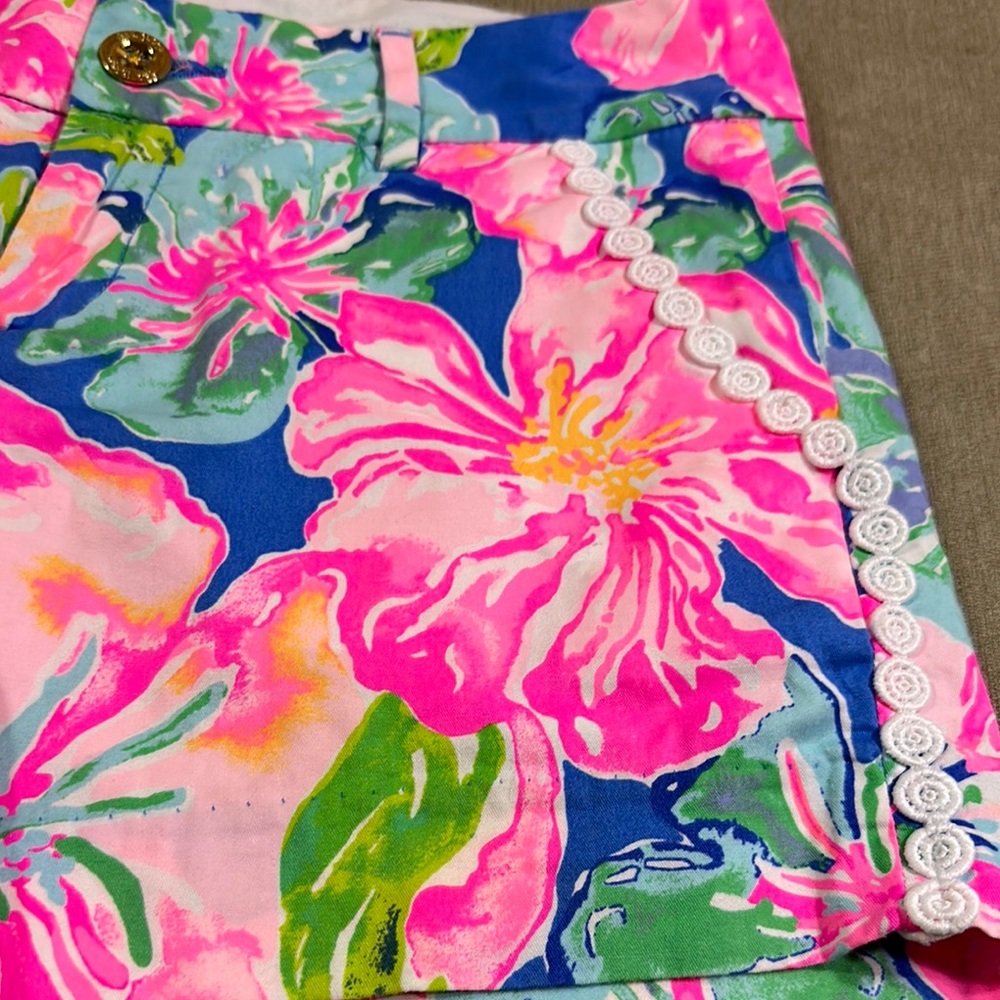 Lilly Pulitzer The Callahan Shorts Size 2 - Picture 4 of 8